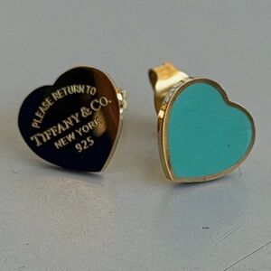 Gold Heart Earrings